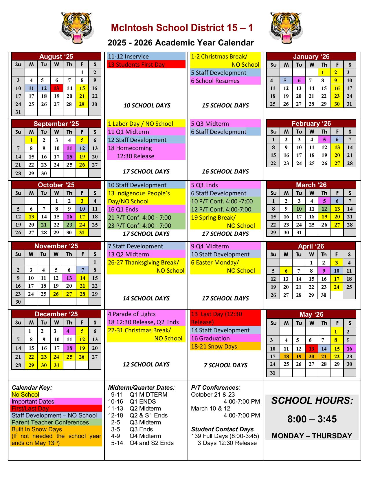 2025-2026 Calendar Photo