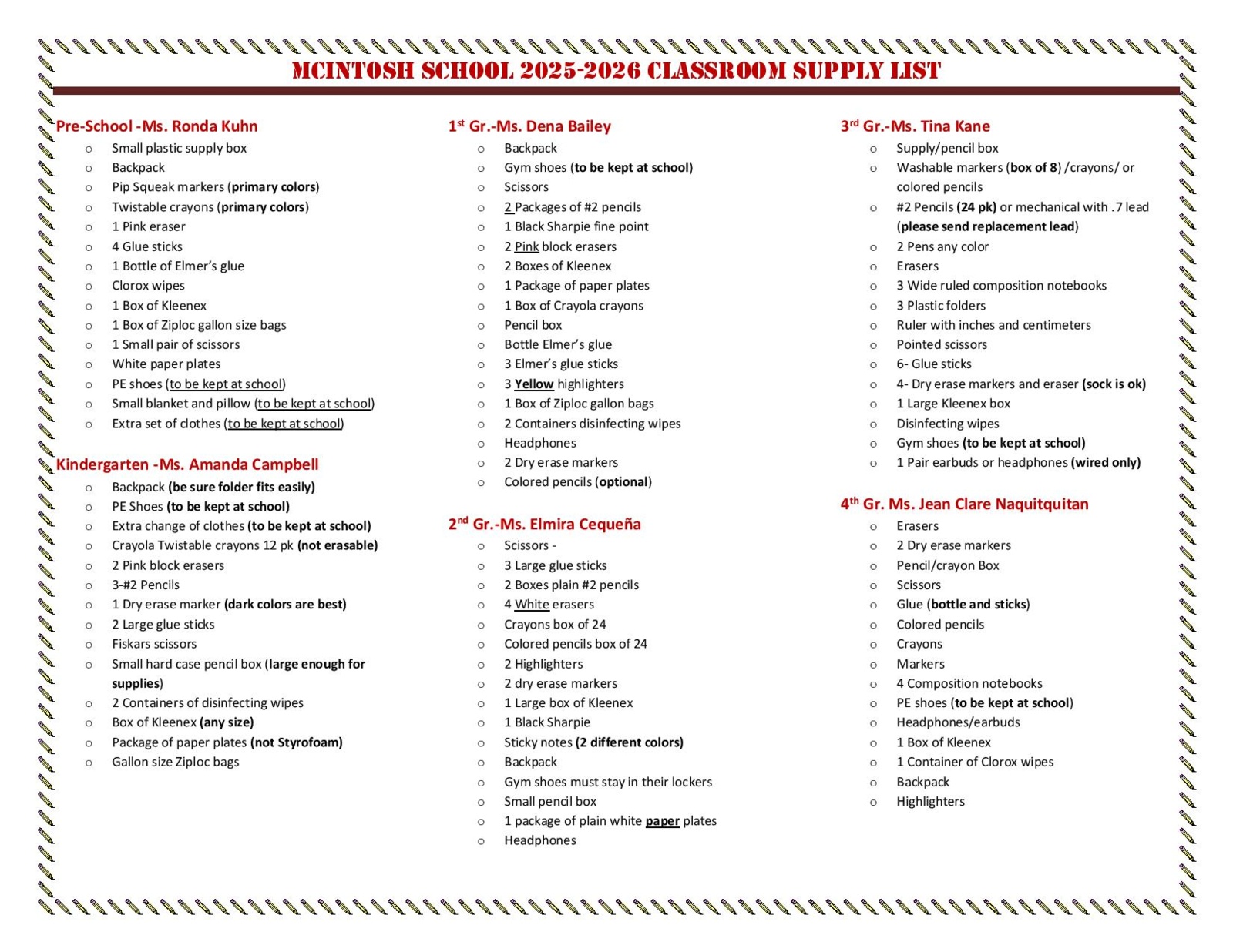 supply list page 1