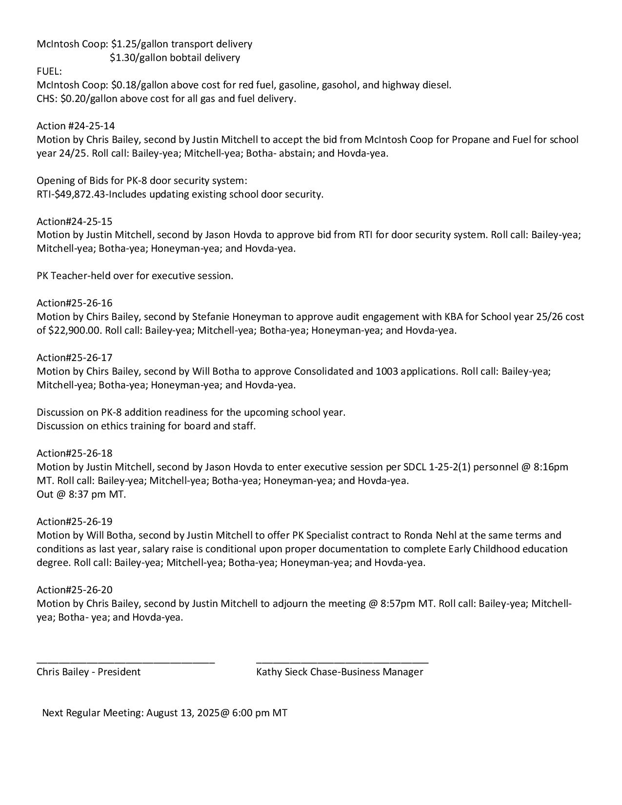 minutes photo page 4